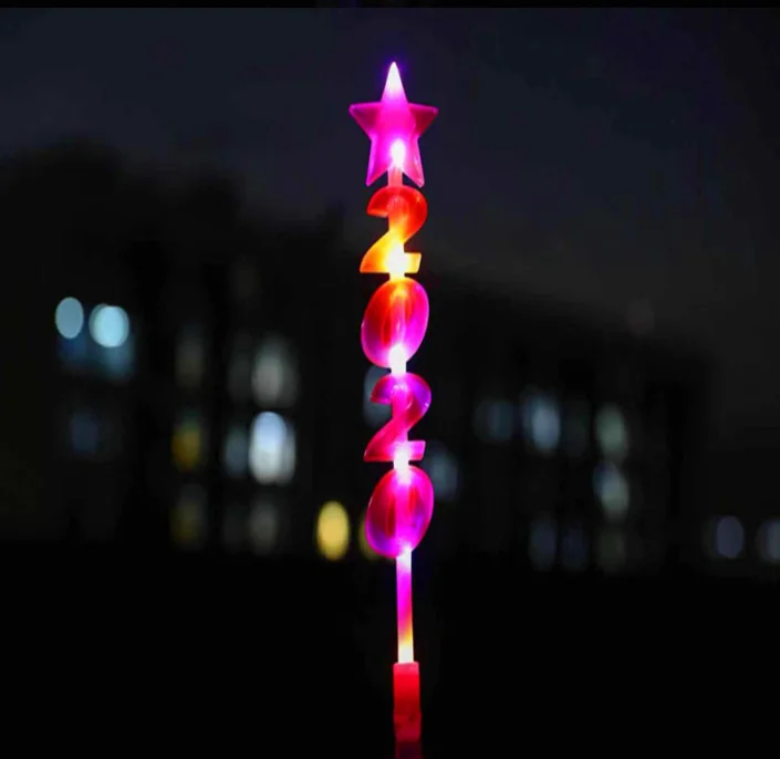 2020 Digit Hot selling  Led Flashing Light Stick/Magic Wands