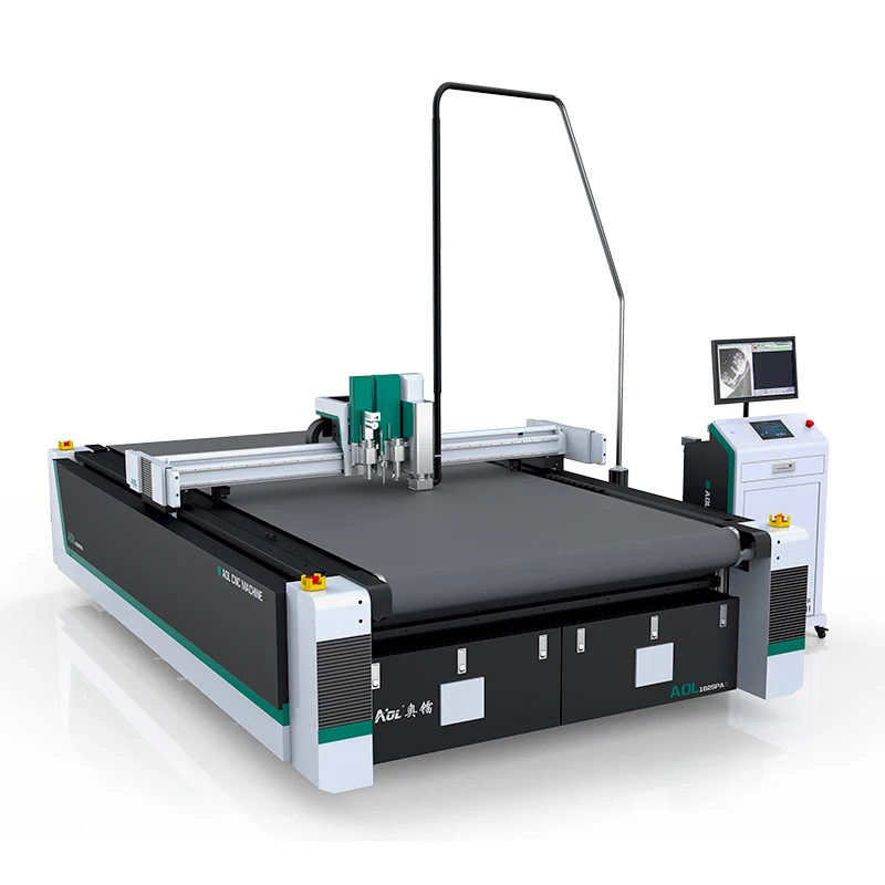 AOL die vibrating knife cnc automatic Blended fabric Ski suit clothes cutting machine Chinese manufacturer