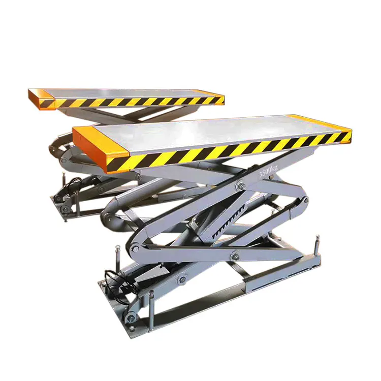 With Extended Platform High Quality in Ground Car Lift High Quality hydraulic lift Scissor Lift