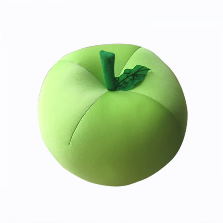
vegetable decorative back support cute soft high quality plush fabric animal shape cushion for seat and sofa 
