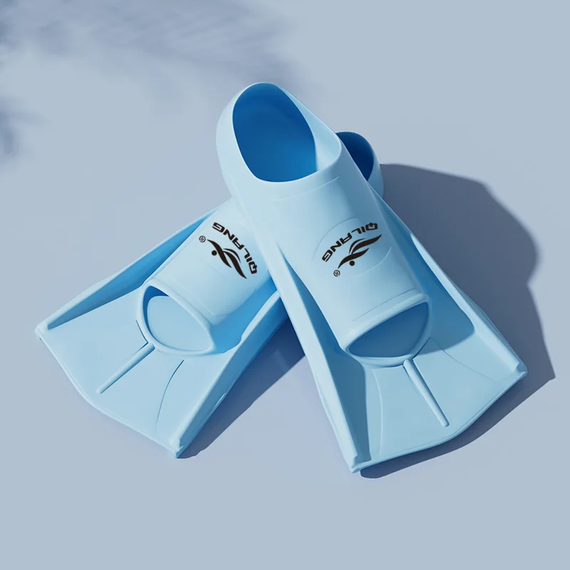 Swimming fins for women freestyle special children professional training short fins float diving equipment