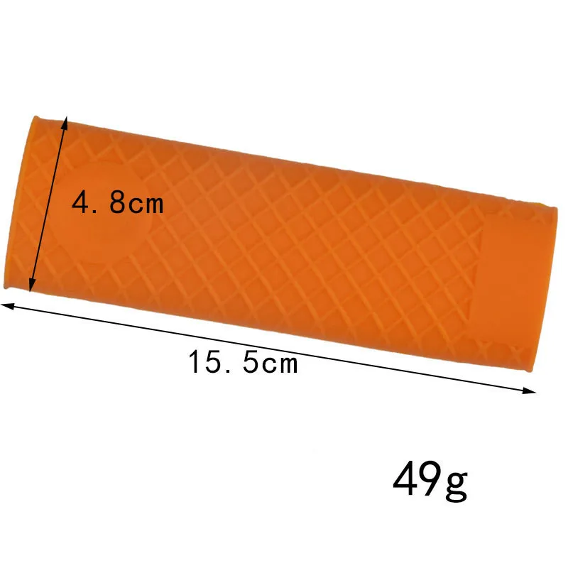 1674 Thickened silicone pot handle cover heat insulation frying pan handle gloves heat-proof and non-slip