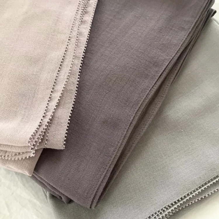 Fashion Satin Eyelash Cotton Shawl Muslim Hijab Malaysia  Big Size Stretchy Plain Head Scarves Jersey Chiffon  Hijab Scarf