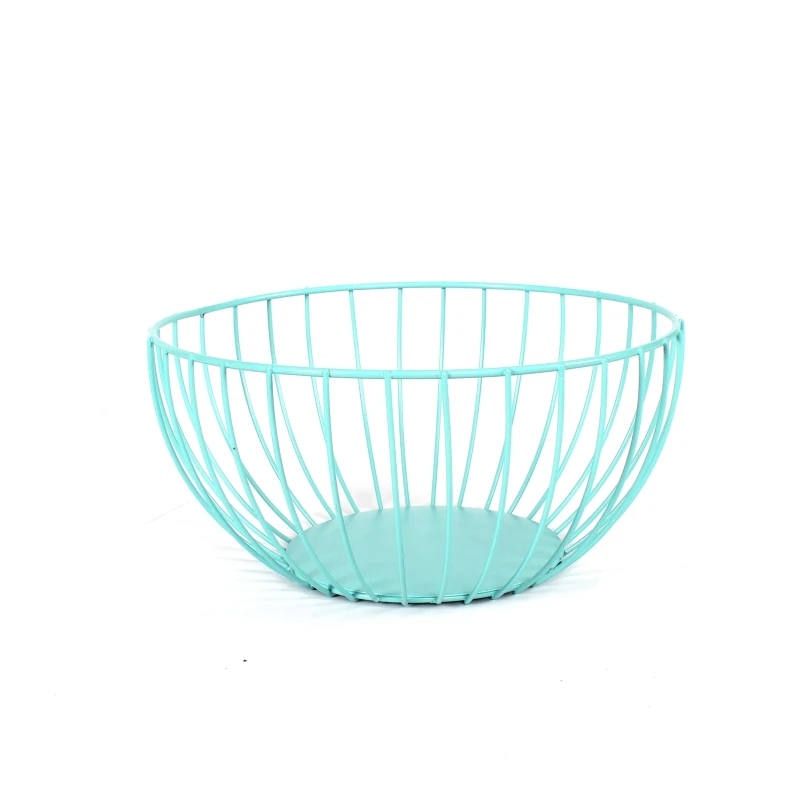 
Directly Manufacturer Wholesale Kitchen Decorative Vegetable Fruit Storage Metal Wire Basket 