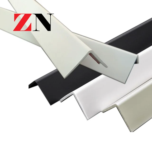 Self-Adhesive Safety Wall protective L shape plastic pvc cover guard strip, corner protector