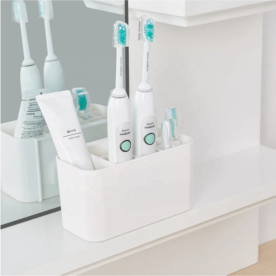 New Design Electric toothbrush toothpaste rack toothbrush Holder Bathroom Storage Organizer Rack