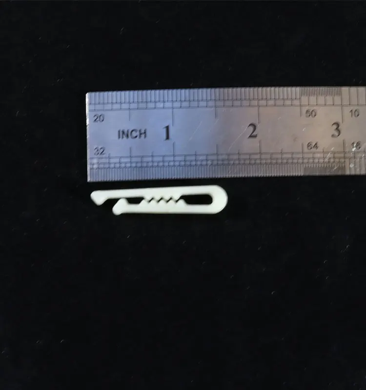 
Manufacturers Plastic Shirt Clip for Packing white Transparency tip clip other garment accessories Shirt Necklace 