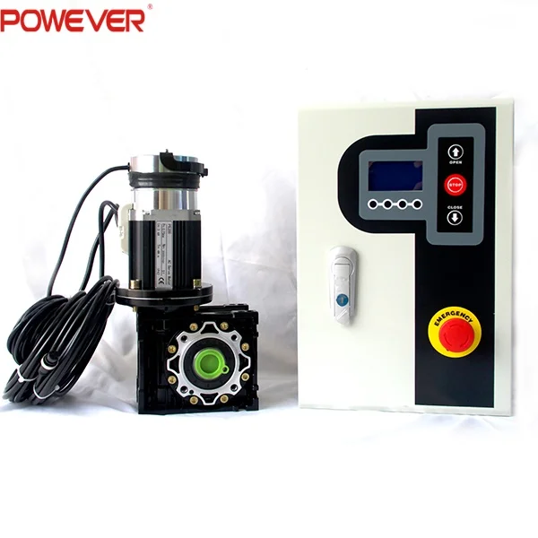 Powever IP54 Integrated AC Motor Control System for High-Speed Spiral Doors