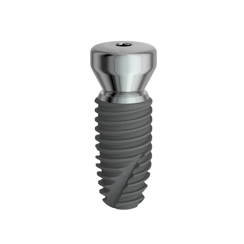 Submerged type internal hex universal dental implant compatible with OSSTEM DIO Dentium