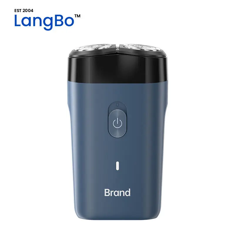 2024 Mini IPX6 Travel Shaver Portable Twin Magnetic Cutter Blade USB Powered Safety Feature Custom Logo for Men
