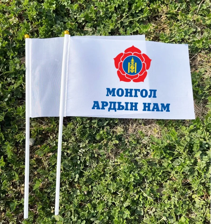 209 Countries Hand Waving Flag 5*8 Inch National Small Flag with Pole for Parades School Sports Events Festival Decor