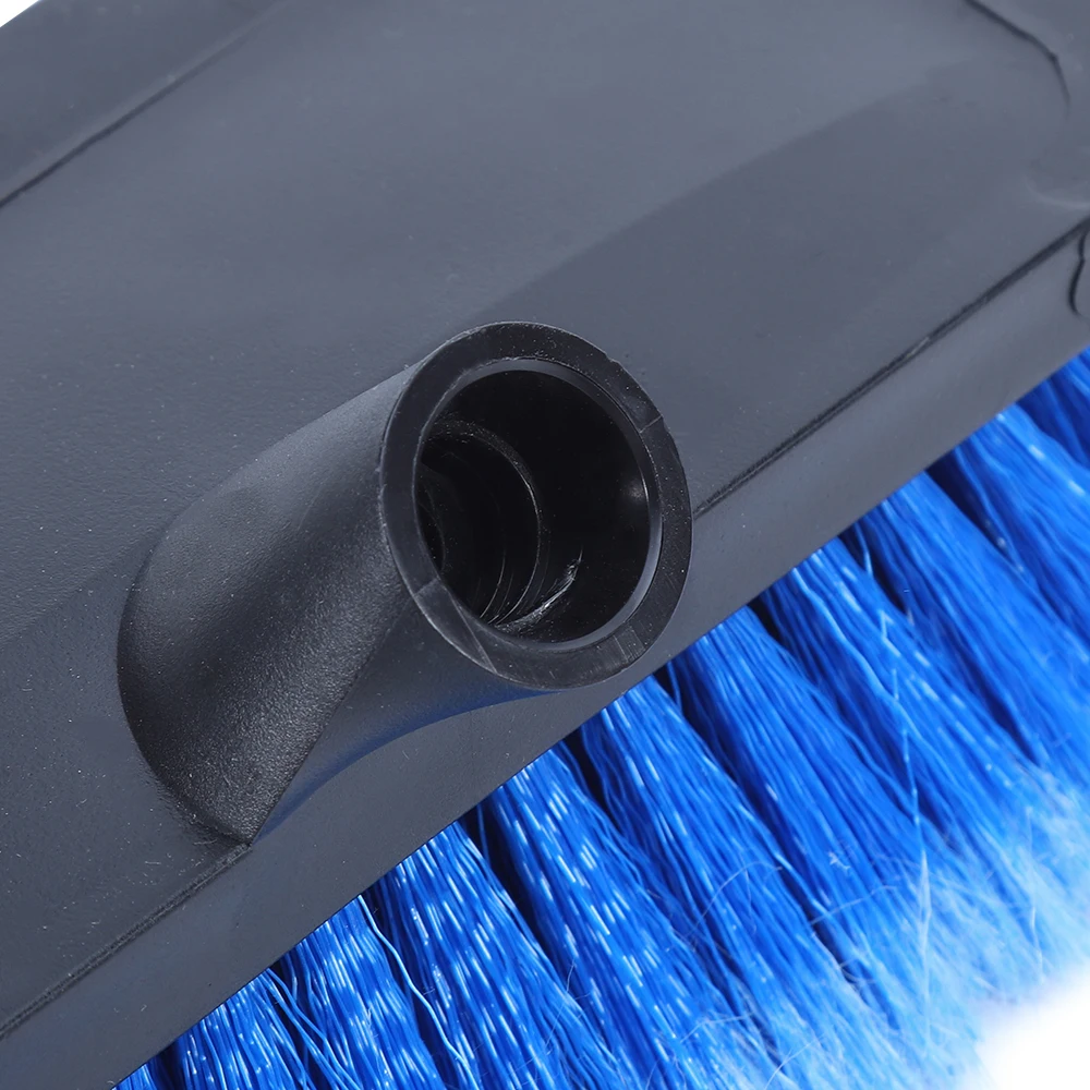 Щетка для чистки автомобиля с мягкой щетиной из ПВХ и ракелем