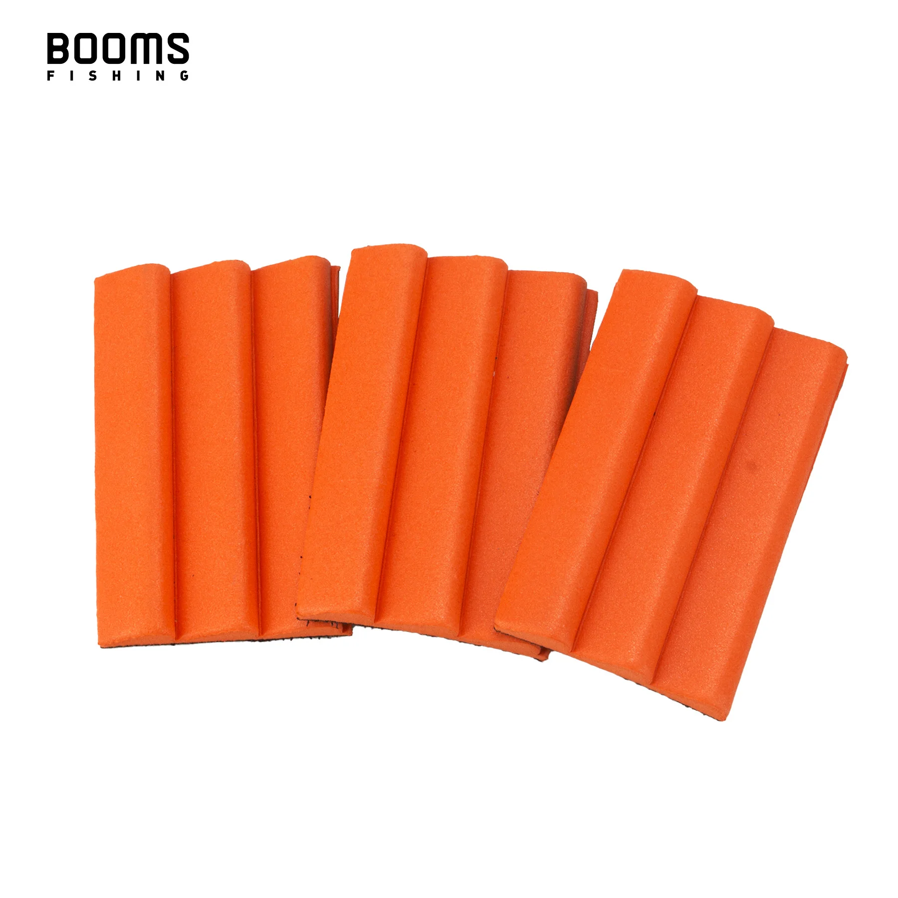 Fly Streamers Foam Drying Patch Ripple Foam EVA Breastplate with Hook Loop Sticker Back Fly Hook Keeper Fishing Accessories