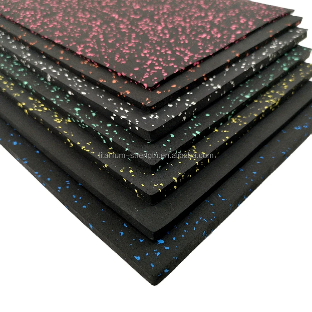 Hot Selling High Density 1.5~15mm Thick Gym Rubber Rolls for Home Gym