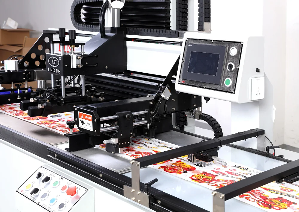 Roll Silk Screen Printing Machine for Multi Color Heat Transfer Label