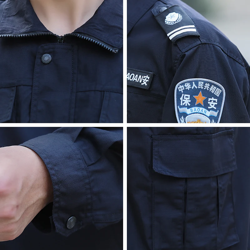 National Security Guard Uniform Wholesale New Concierge Security Suit Custom Hotel Doorman Door Welcome Uniform Suppliers