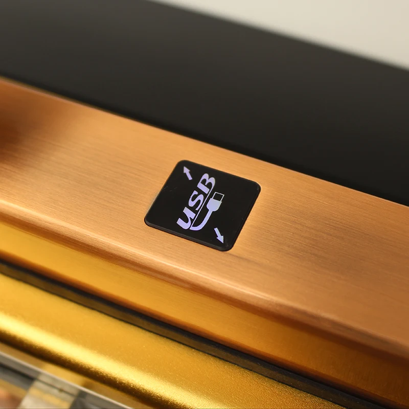 304 Stainless Steel Fingerprint and Keyless Door Lock for Aluminum Sliding Door