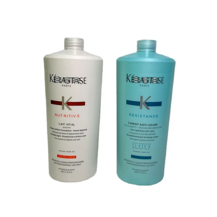 Wholesale High Quality 1000ml Kerasta Black Diamond Platinum Revitalizing Double Oil Control Itching Antidandruff Hair Shampoo