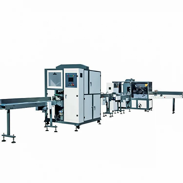 fully automatic facial toilet tissue paper making machine and cutting machine