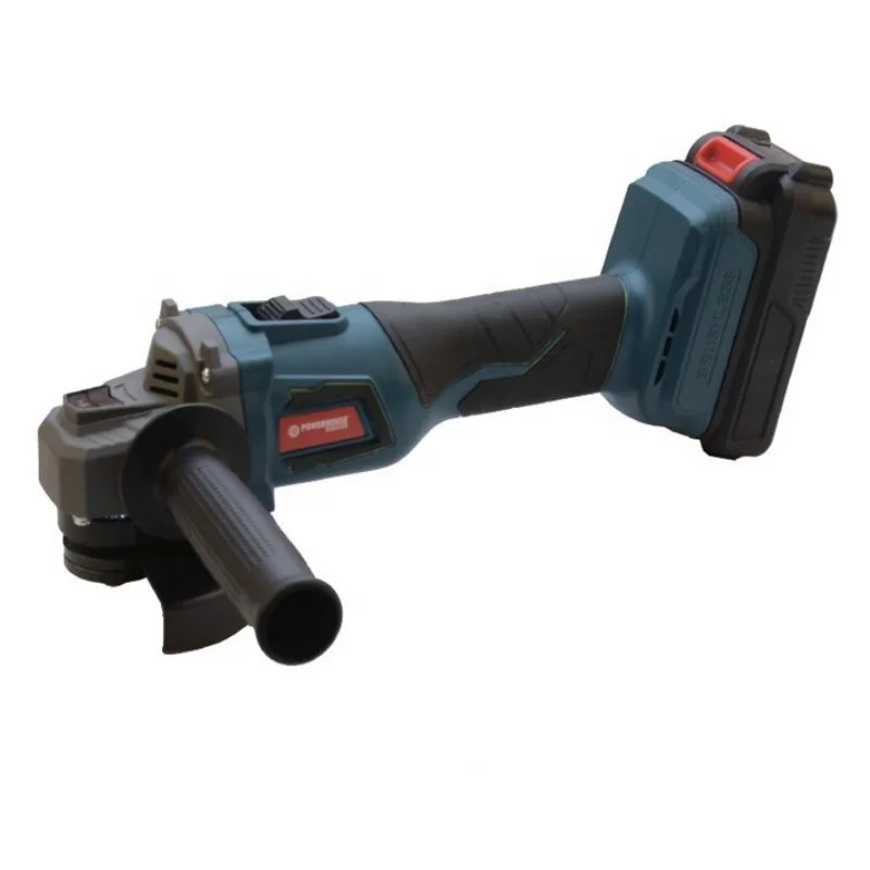 Professional Portable 20v Lithium Battery 115mm Polishing Machine Cordless Electric Angle Grinder Machine