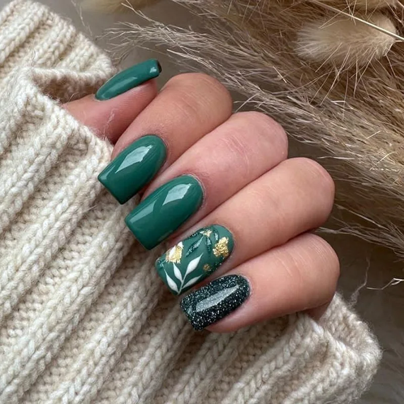 Artificial nail factory wholesale short quality acrylic fake nails private custom luxury nail art