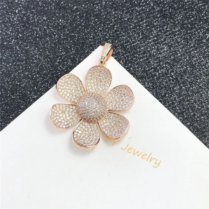 New Stunning fashion the Beautiful sunflower shape of pendant symbol  Charm Accessoires for Bracelet Making pendant