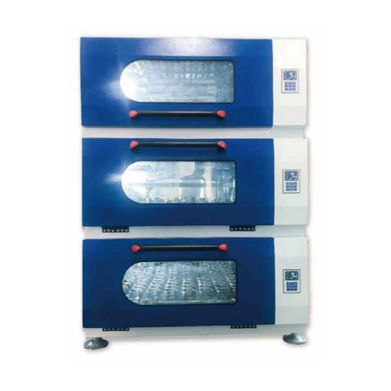 High Quality lab incubator Stacking type thermostat incubator shaker (small and medium size)