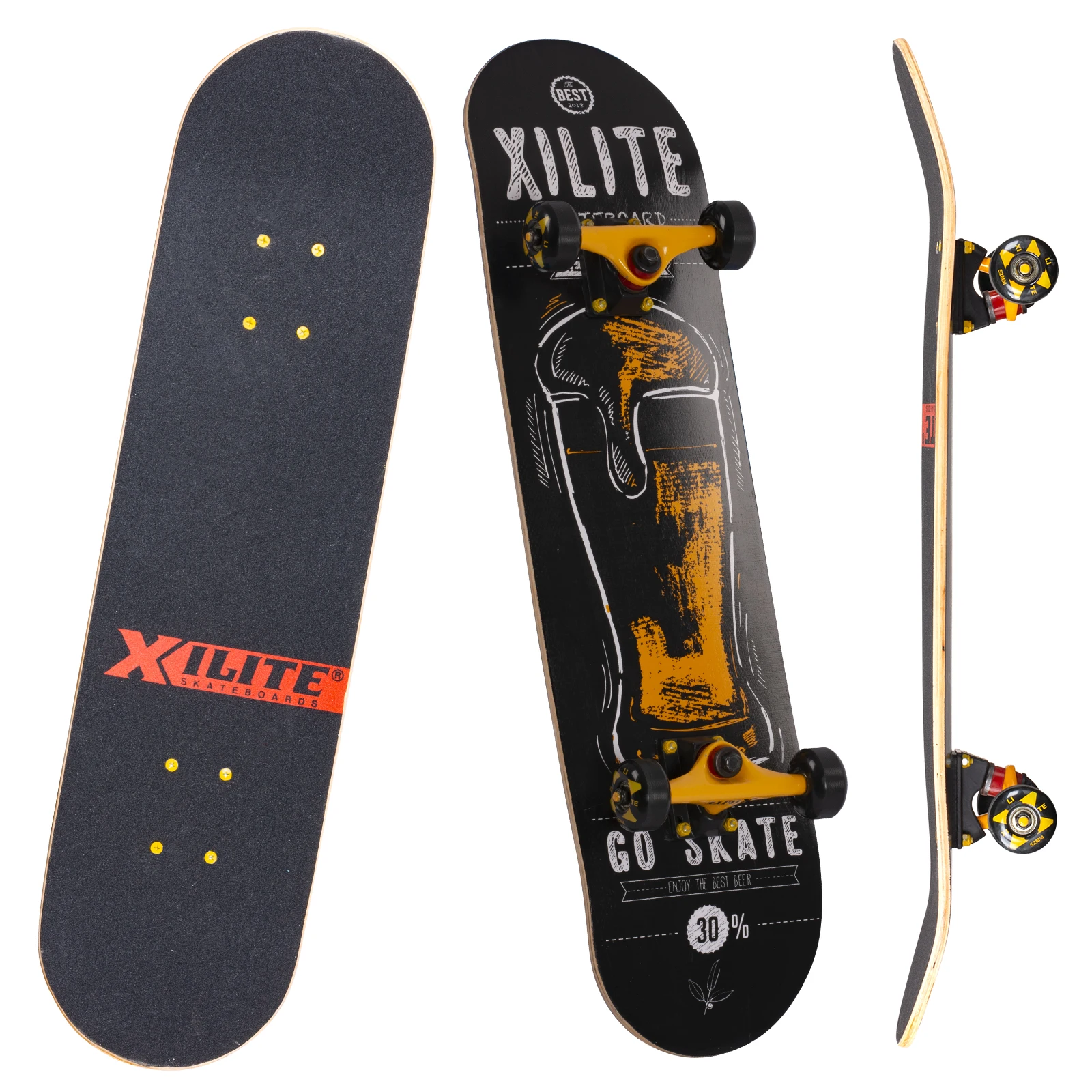 Professional Complete Skateboard Deck Skateboard 7 Layer Maple Wood Skateboard Deck For Extreme Sports And Outdoors