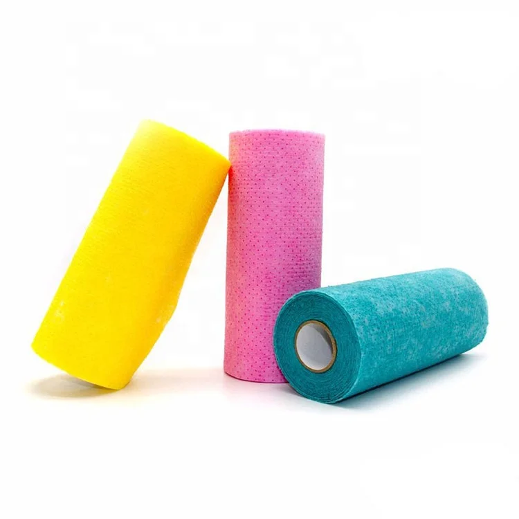 100% pp Loofah kitchen cleaning scrub cloth wipes