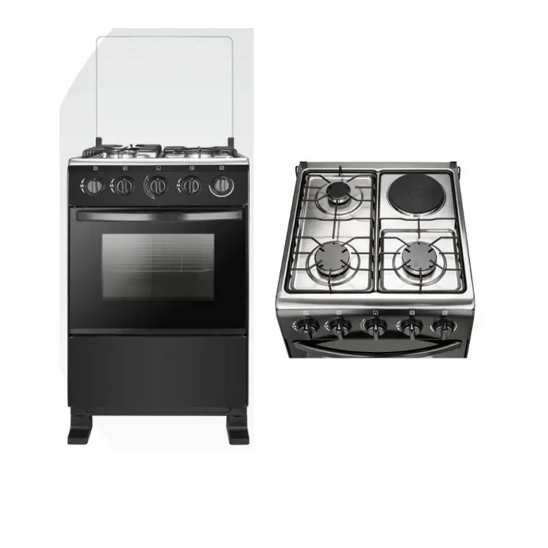 Классический кухонный прибор безопасный замок отдельно стоящая духовка газовая плита с 4 горелками