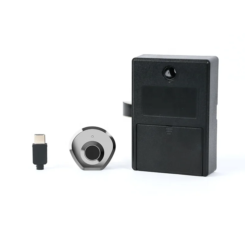 Factory Mini Intelligent Keyless Fingerprint Locks Smart Electronic Furniture Cupboard Cabinet Locker Lock Fingerprint Lock