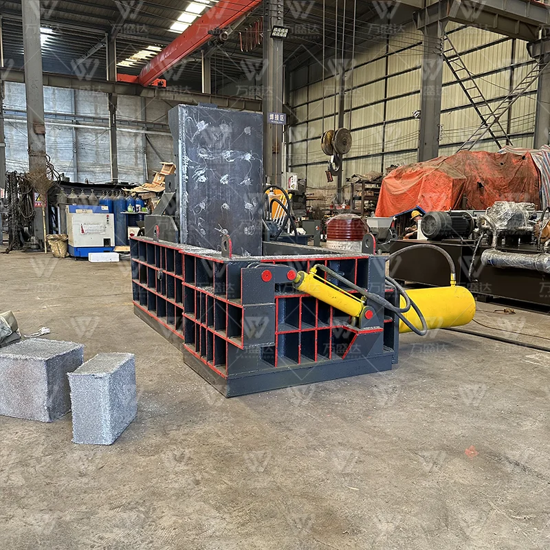 Horizontal Compress Scrap Metal Metal Baling Scrap Car Body Press Scrap Iron Baler Hydraulic Press Machine