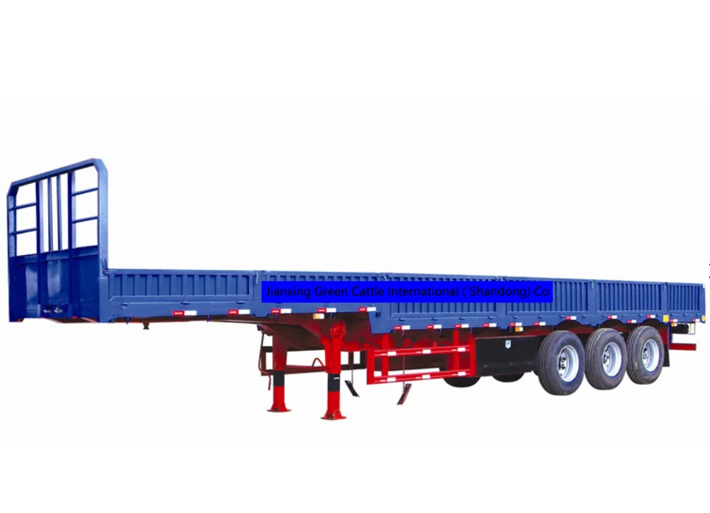Cheap good quality 3 Axles 40ft 12m 12.5m 40ton 50ton Van Box semi trailer cargo semi trailer with enclosed Pickup