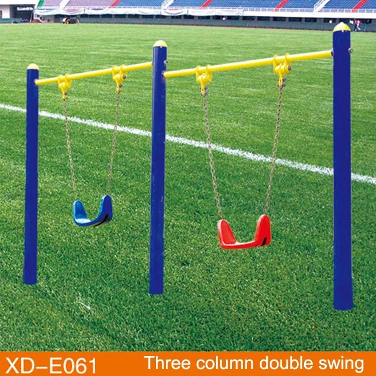 Urban Squares Recreational Facilities Small Size Outdoor Garden Steel Swing Chair