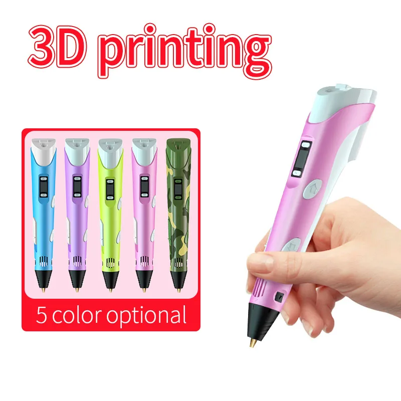 3D Pen Drawing Pens 3D DIY Printer Pen 3d Printing Kids ABS Filament Christmas Birthday Gift Toy 3D Pen for Kids L1