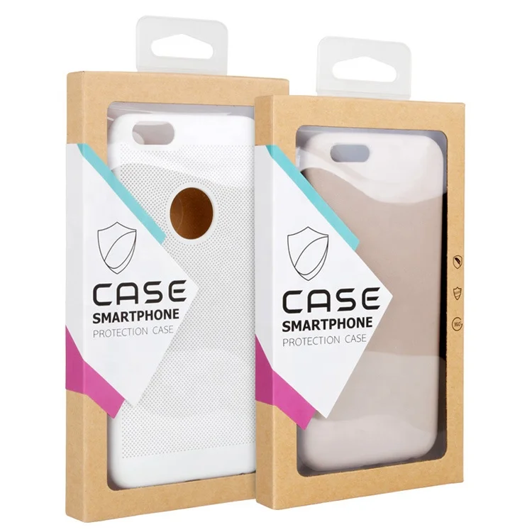 Packaged Kraft Paper Phone Case Cover Smart Electronics Use for Mobile Phone Case
