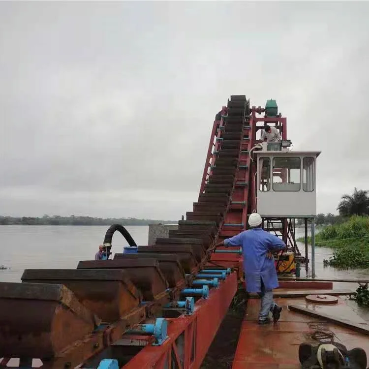 Gold Bucket Chain Dredger from China HIKOS
