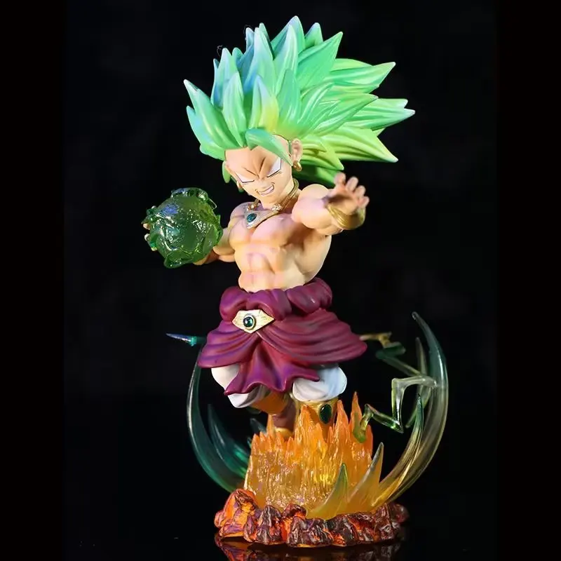 19CM New product High Quality DBZ GK WCF Super Saiyan3 Broli Baby Great ape Battle stance model Anime Figure Cartoon-Character