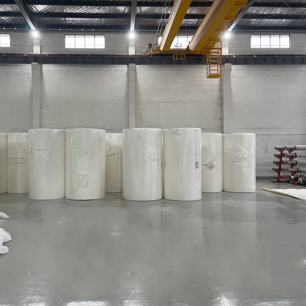 China factories 100% virgin wood pulp tissue paper jumbo mother reels for toilet paper converting