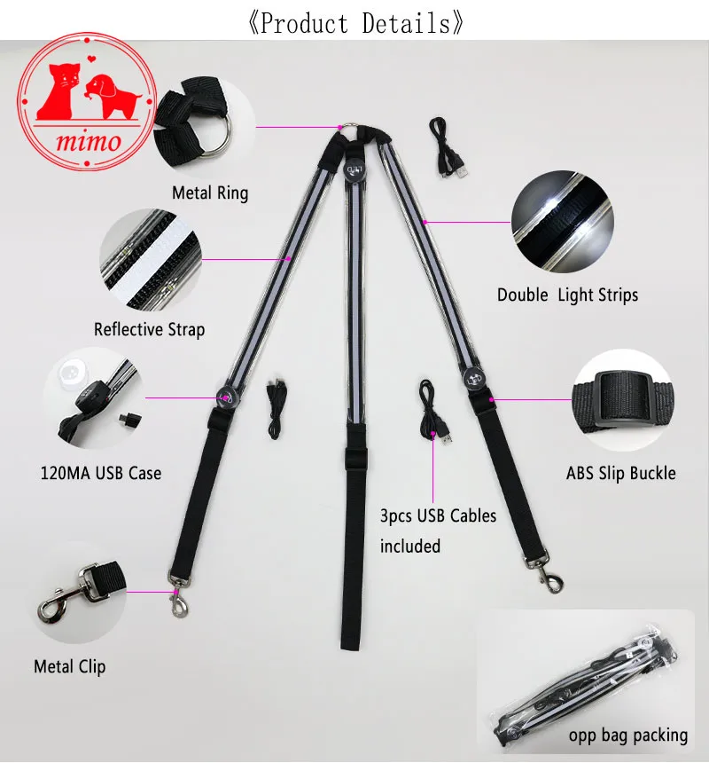 Dual Led Horse Harness Night Visible Colorful Nylon Breastplate Breast Collar Safe Horse Riding Equipment Equestrian