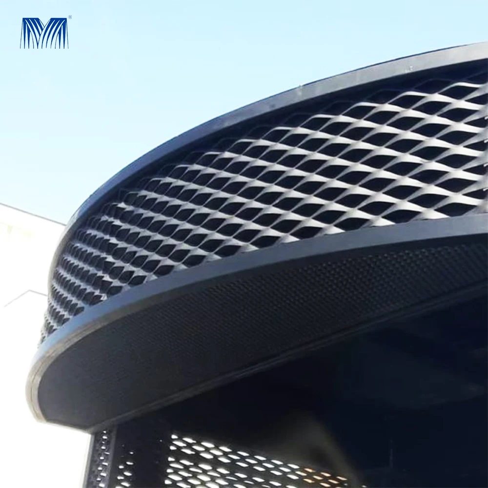 Наружные декоративные перфорированные алюминиевые панели Maybach металлический облицовочный