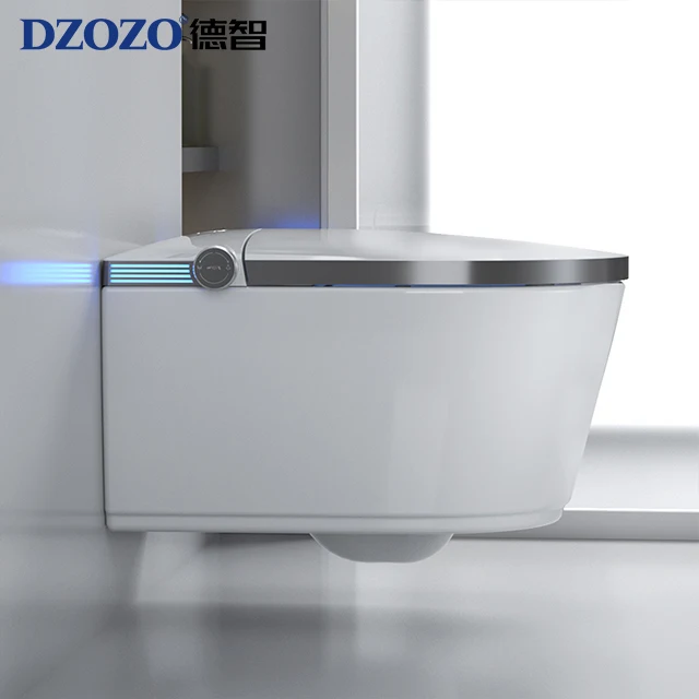 Sensor Butt Washer Smart Japanese Automatic Bidet Concealed Water Closet New Design Remote Control Auto Flush Toilet