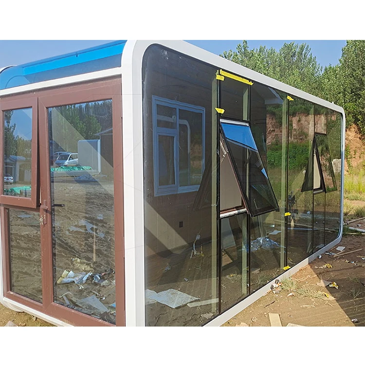 Scenic area B&B exhibition hall environmental protection materials prefab resort house luxury prefab house apple cabin