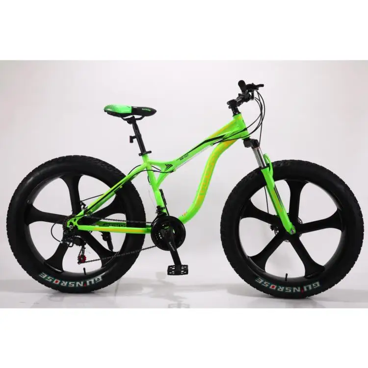 26 inch fat tire e-bike e fat bike with Steel frame Snow bike beach e bike Fat Tire Bicycle