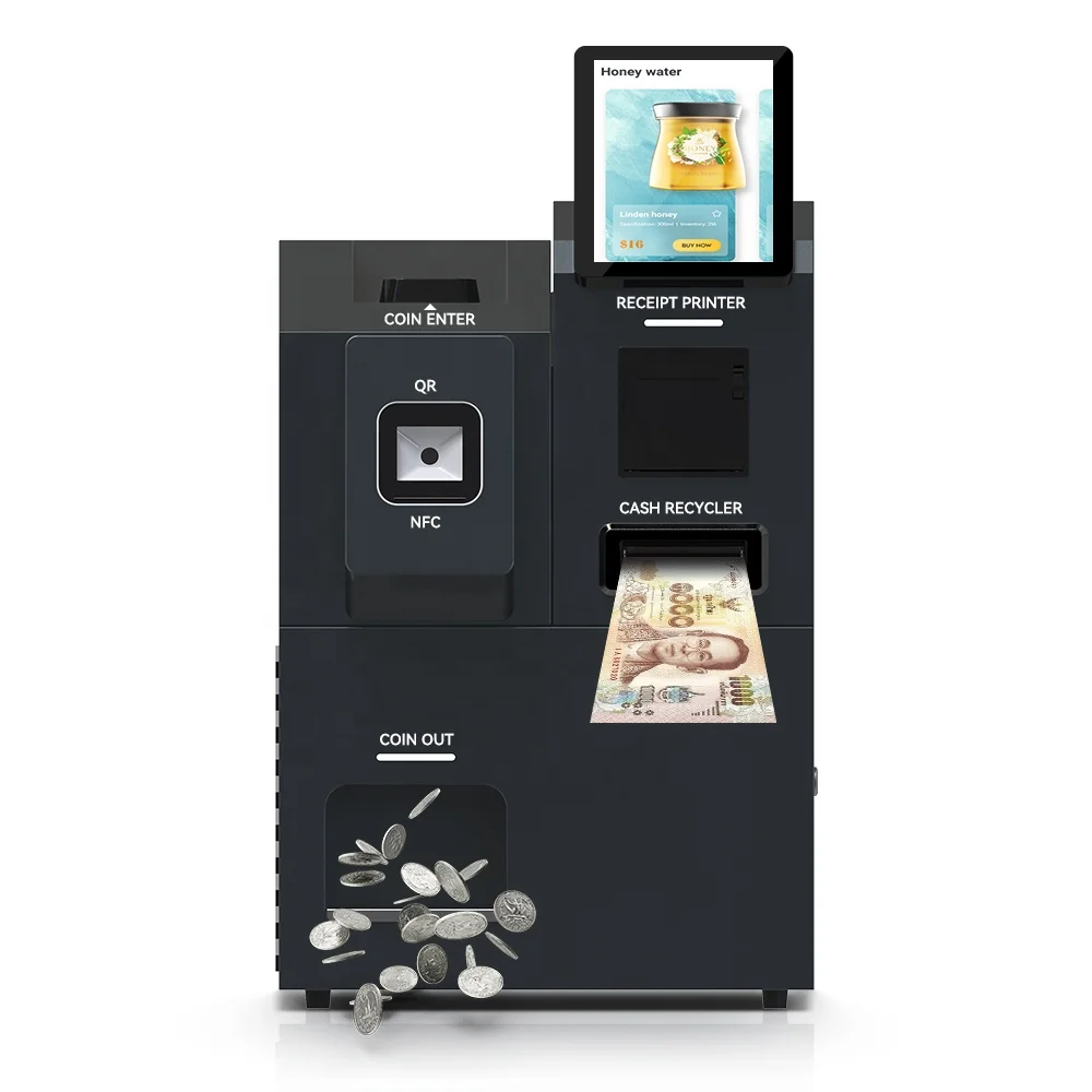 Public Utility Bill Payment Payment Kiosk Cash Acceptor