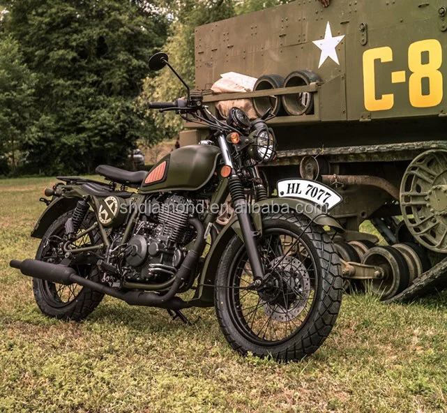 green army euro4 400cc tracker Motorcycle/400cm3 vintage modern classic Motorbike EEC /397.2ml caferacer scrambler motorbike COC