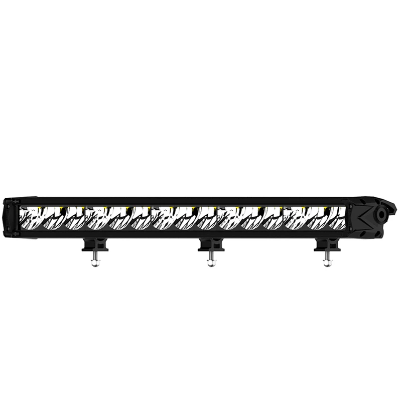 20 дюймовая сверхтонкая светодиодная световая балка для внедорожника 4x4 Однорядная светодиодная световая Балка светодиодные фонари бары для внедорожника, ATV UTV SUV