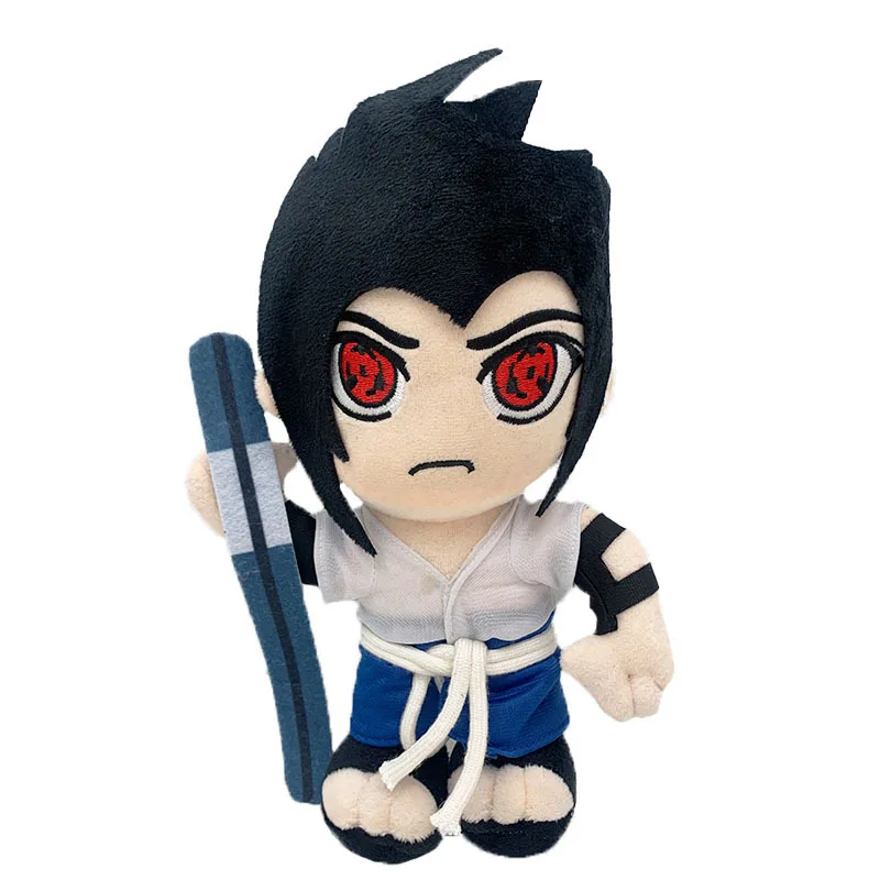 HWL Cute Japanese Anime Narutos Plush Toys Uzumaki Doll Hatake Kakashi Uchiha Sasuke Doll Uchiha Itachi Doll Pillow Plush Toys