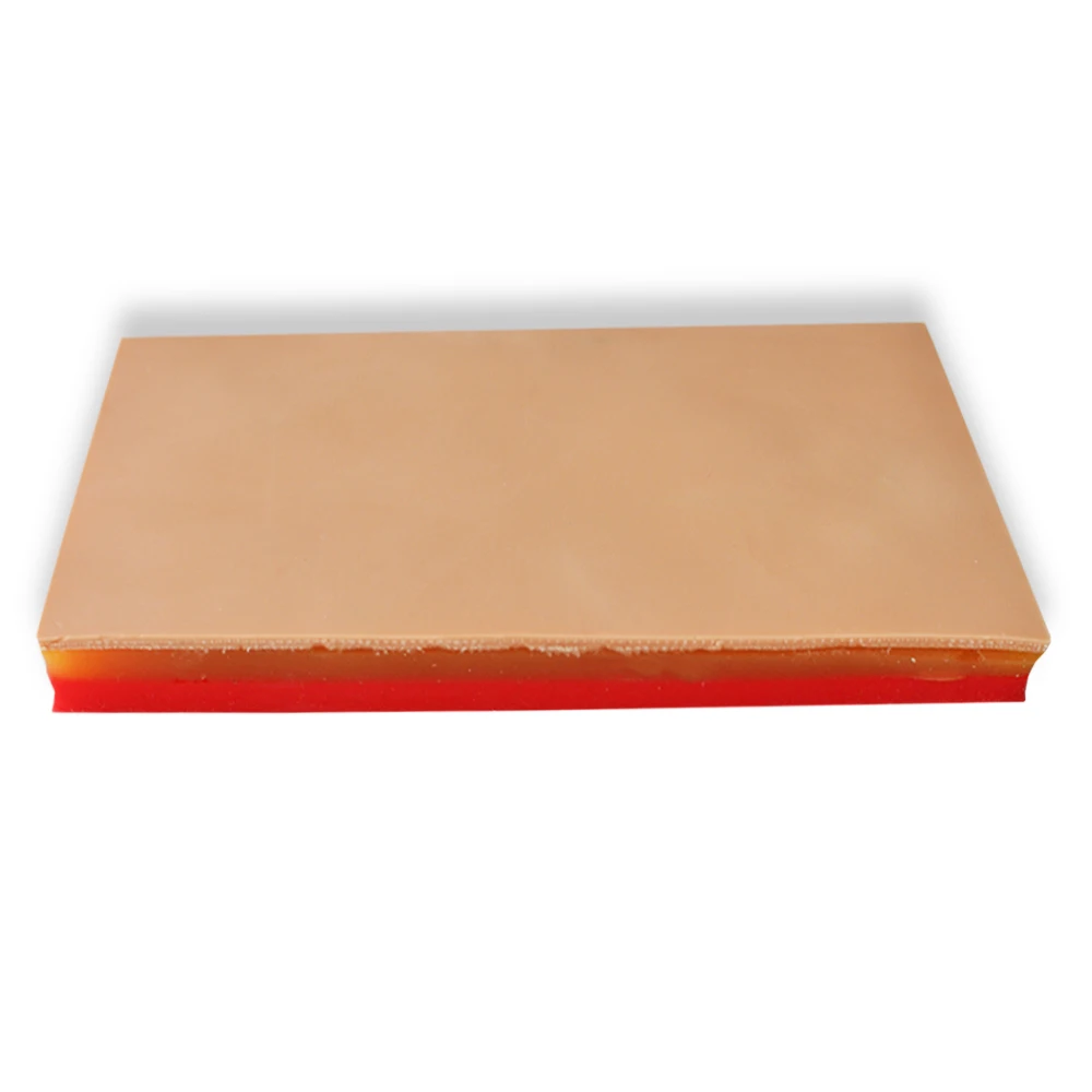 Surgical and Suturing Practice Skin Pad Skin Model with 3 Layers Skin Composite Material Fat Muscle