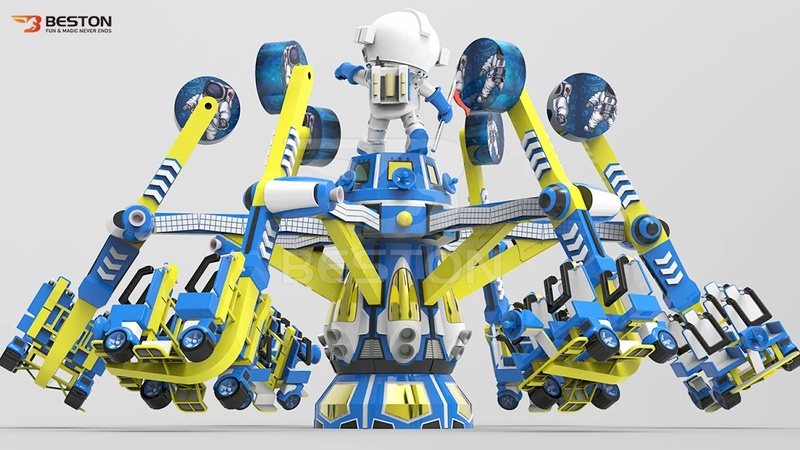 Beston 360 degree Space Pendulum Self Control Plane Ride For Fair Park